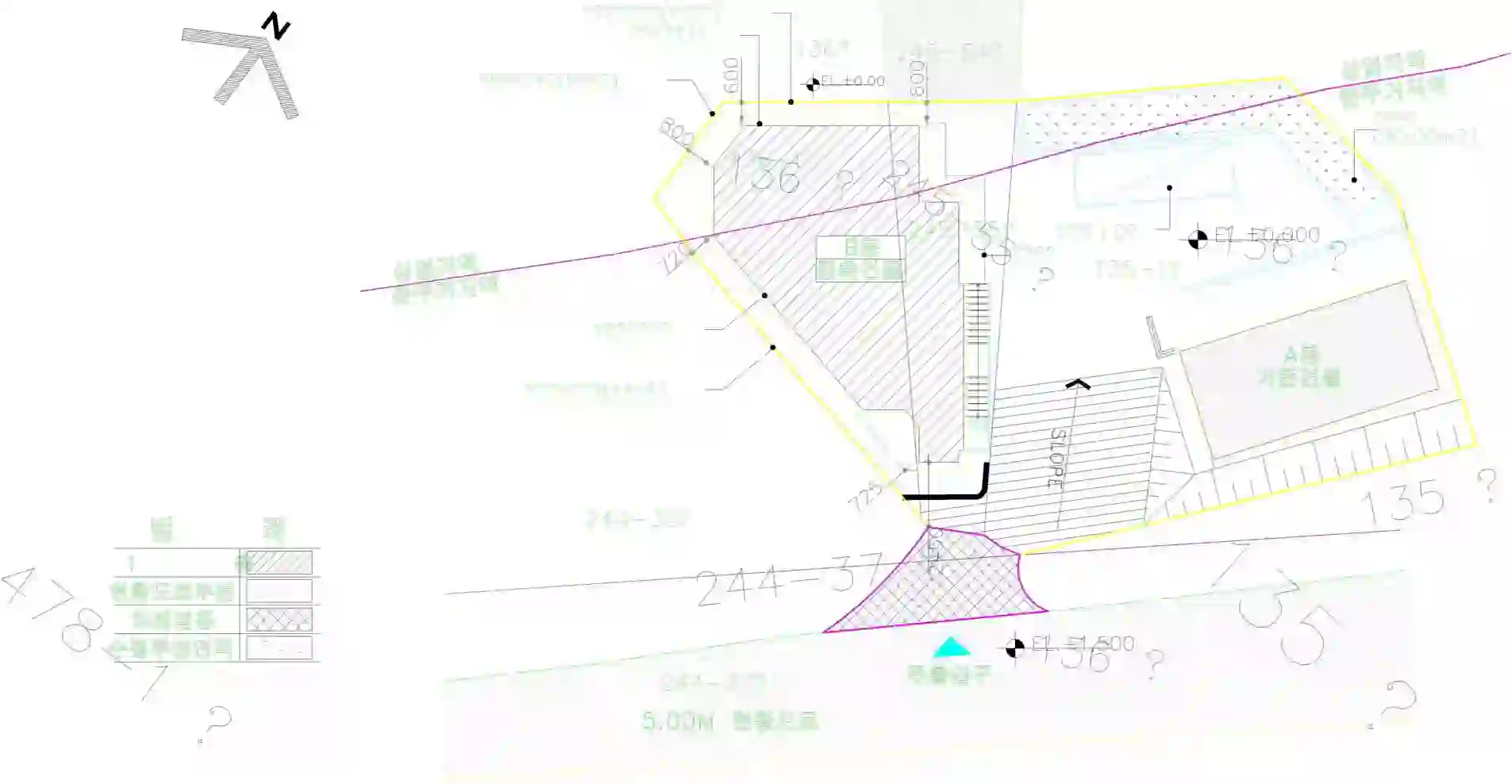 발안리 135-1 배치도 이미지